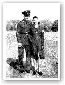 Me and my bride to be, Margaret.